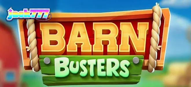 Makulay na disenyo ng Barn Busters slot na may mga tupa at barn theme