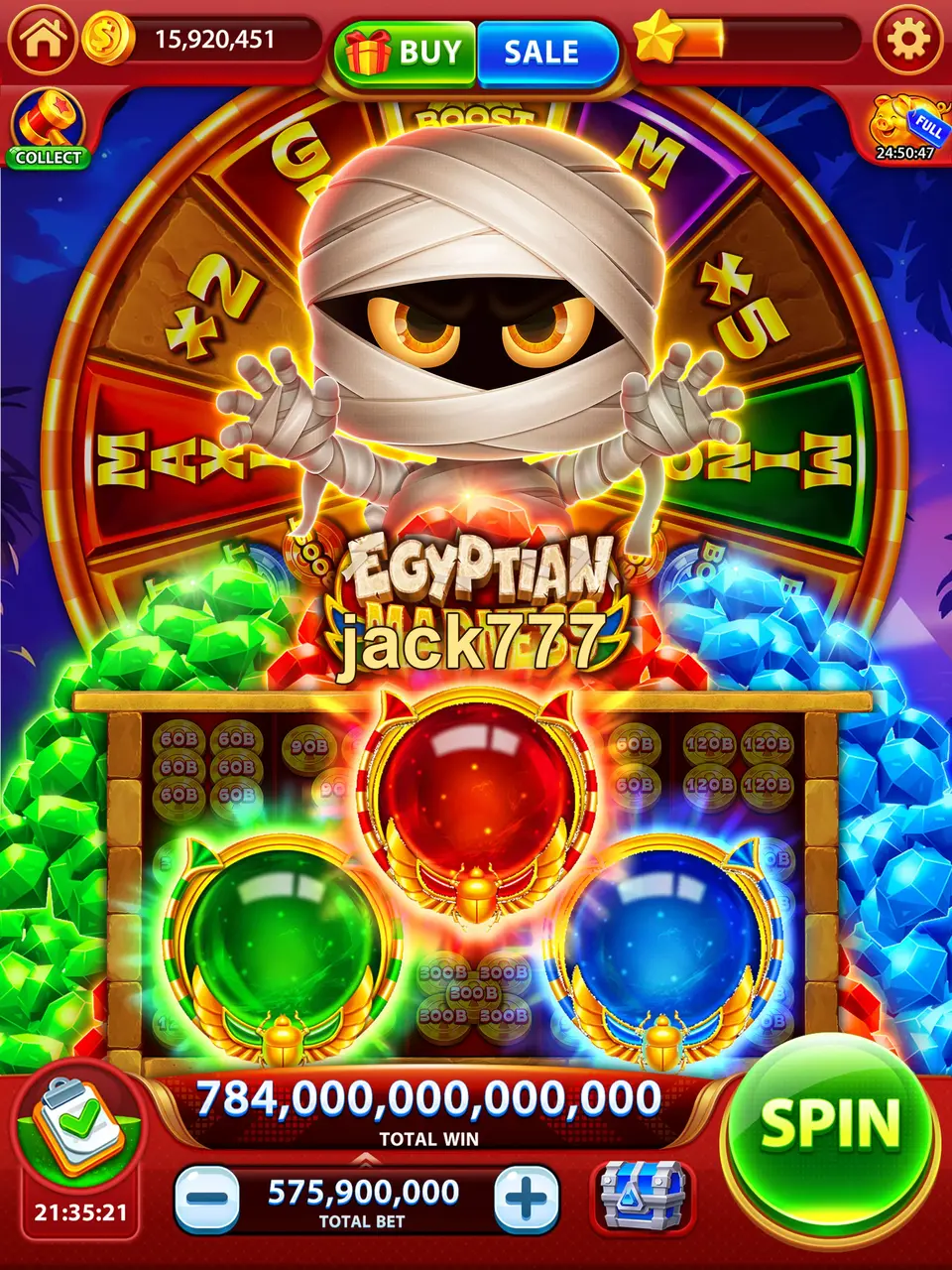jack777 Mag-login